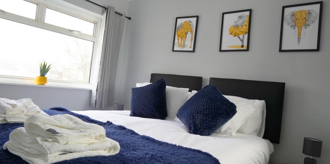 Portobello House - Four Bedroom House Perfect For Contractors - Sleeps 6 - Free Parking Wolverhampton Exteriér fotografie